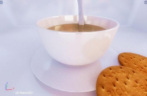 Tea with biscuits preview image